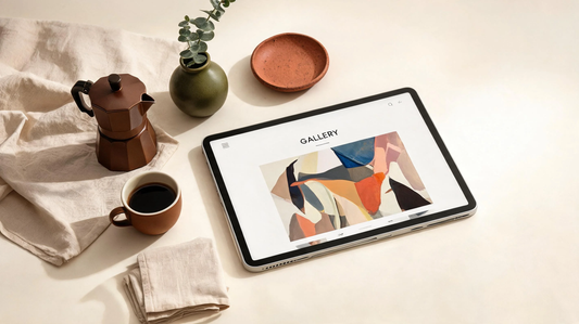 Aesthetic good looking phone wallpapers displayed in a warm ivory digital gallery with earthy tones, natural light, and elegant minimalist styling [9283430547605]