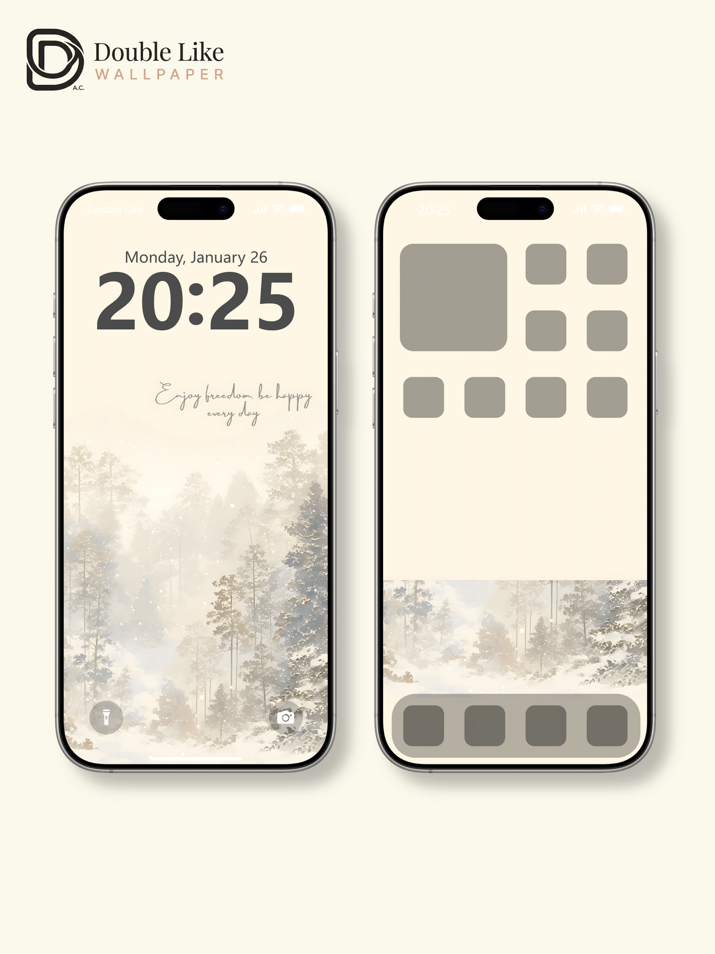 Vol.02 Aesthetic Watercolor City & Botanical Flower Art Wallpaper Pack [#WGP002]