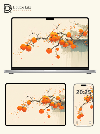 Vol.16 Aesthetic Watercolor City & Botanical Flower Art Wallpaper Pack [#WGP016]