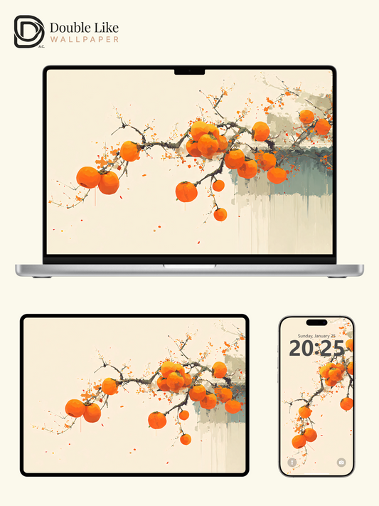 Vol.16 Aesthetic Watercolor City & Botanical Flower Art Wallpaper Pack [#WGP016]