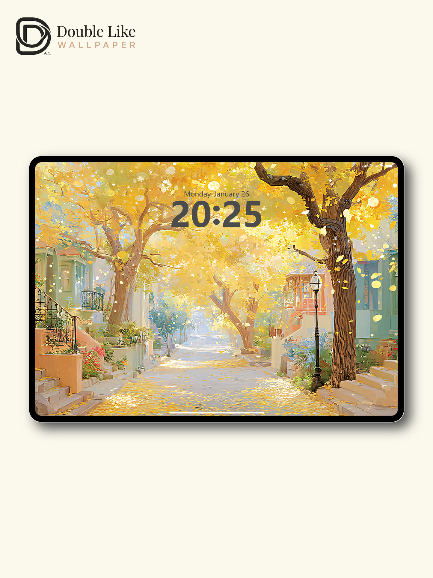 Vol.14 Aesthetic Watercolor City & Botanical Flower Art Wallpaper Pack [#WGP014]