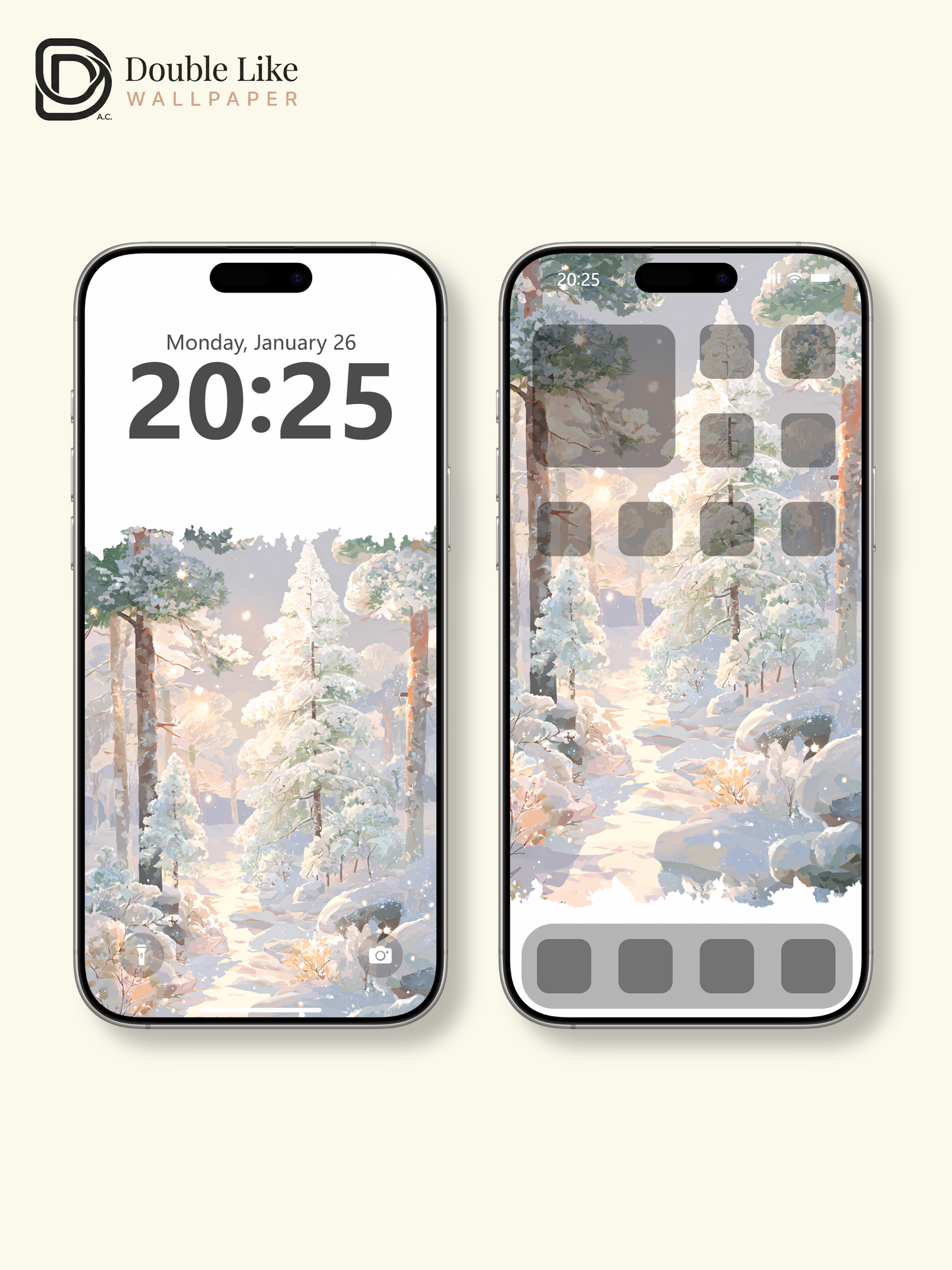 Vol.03 Aesthetic Watercolor City & Botanical Flower Art Wallpaper Pack [#WGP003]