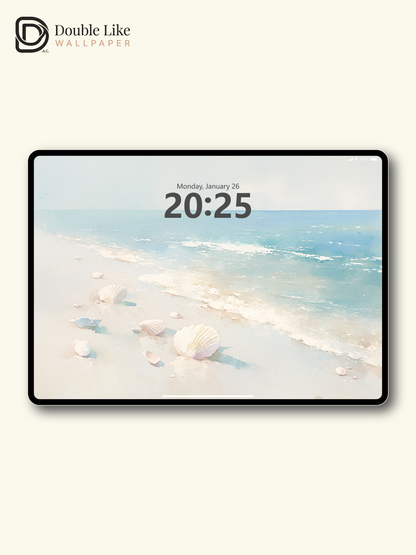 Vol.07 Aesthetic Watercolor City & Botanical Flower Art Wallpaper Pack [#WGP007]