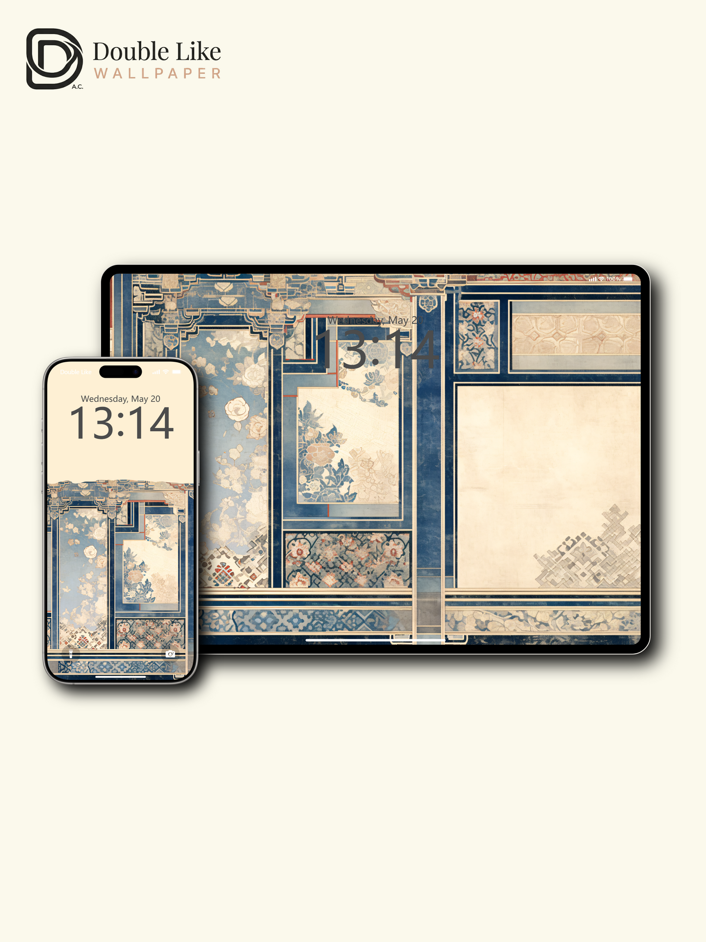 Vol.16 Aesthetic Watercolor City & Botanical Flower Art Wallpaper Pack [#WGP016]