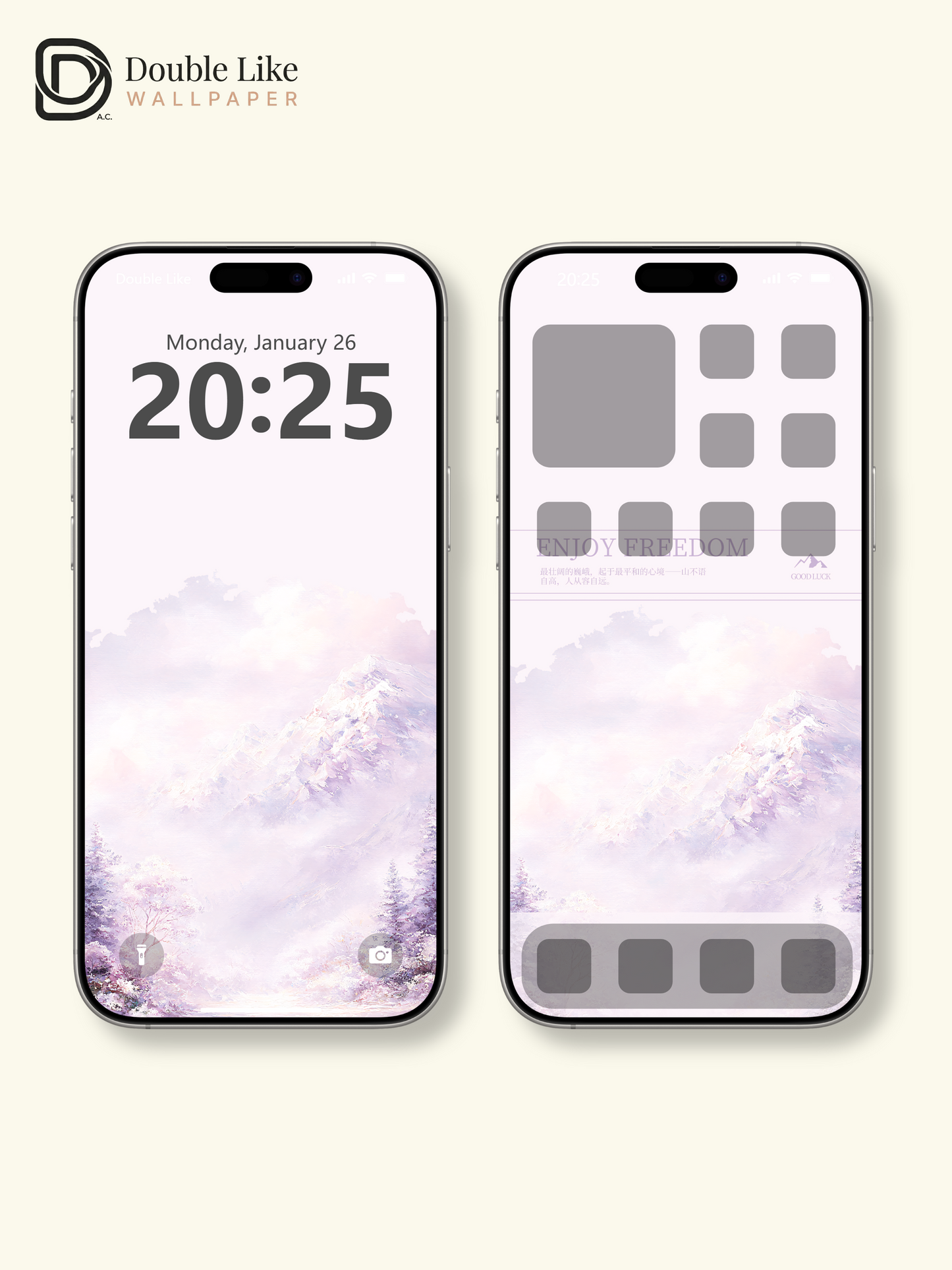 Vol.13 Aesthetic Watercolor City & Botanical Flower Art Wallpaper Pack [#WGP013]