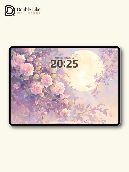Vol.05 Aesthetic Watercolor City & Botanical Flower Art Wallpaper Pack [#WGP005]