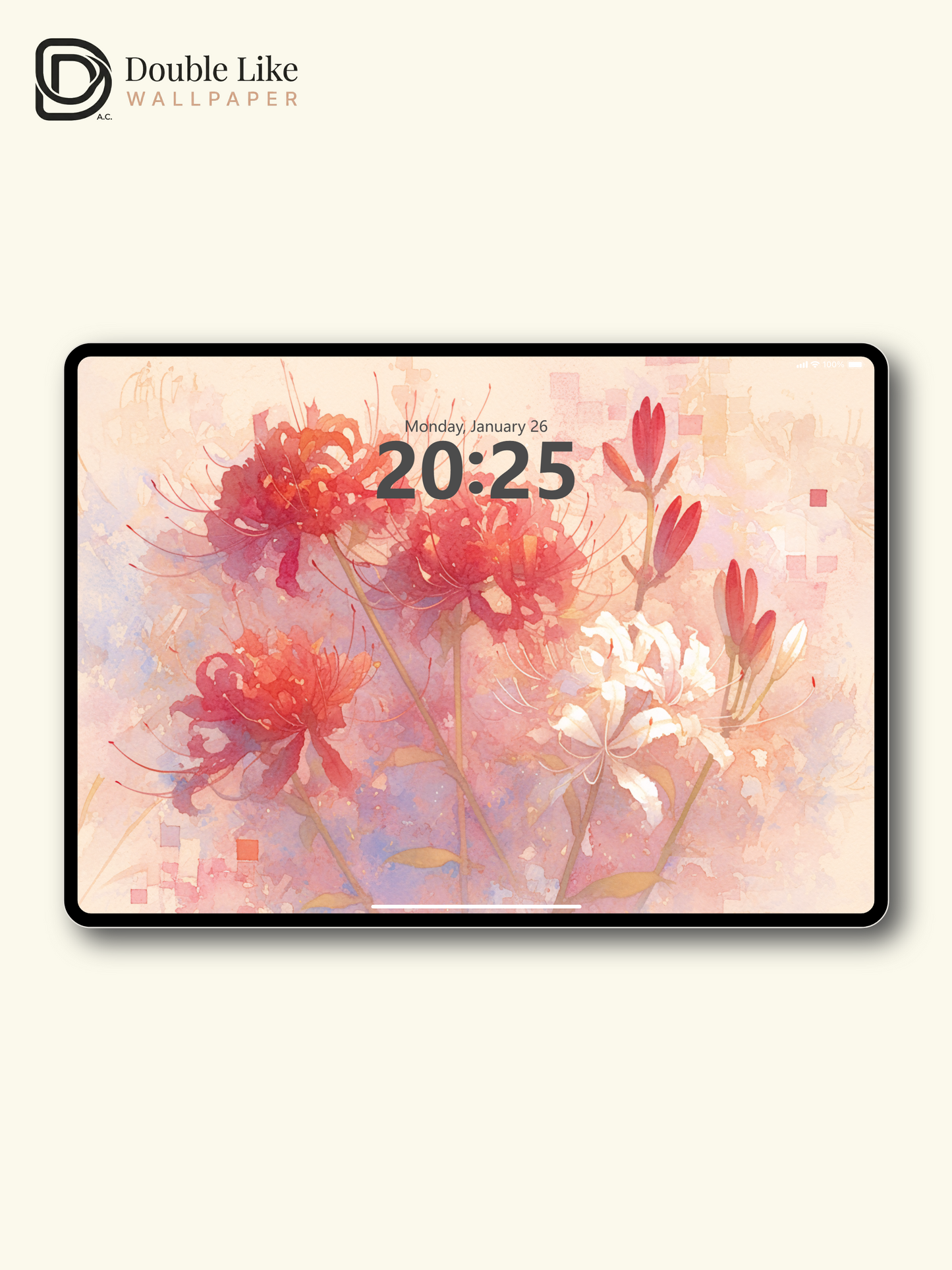 Vol.07 Aesthetic Watercolor City & Botanical Flower Art Wallpaper Pack [#WGP007]