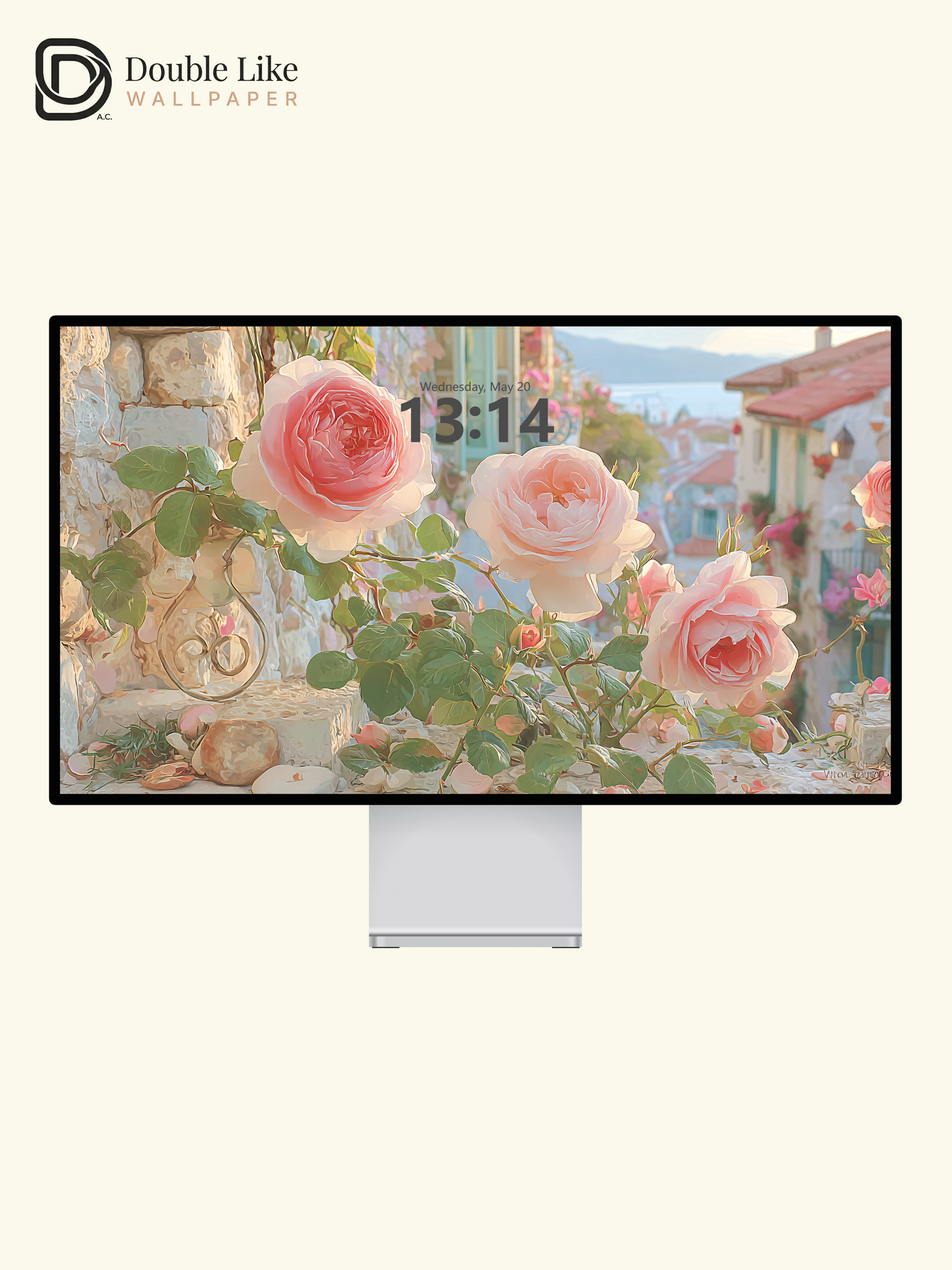 Vol.14 Aesthetic Watercolor City & Botanical Flower Art Wallpaper Pack [#WGP014]