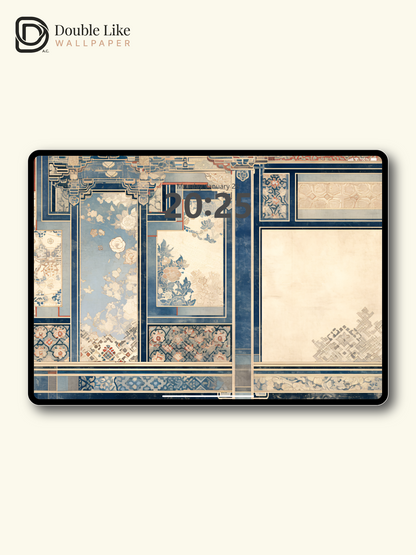 Vol.16 Aesthetic Watercolor City & Botanical Flower Art Wallpaper Pack [#WGP016]