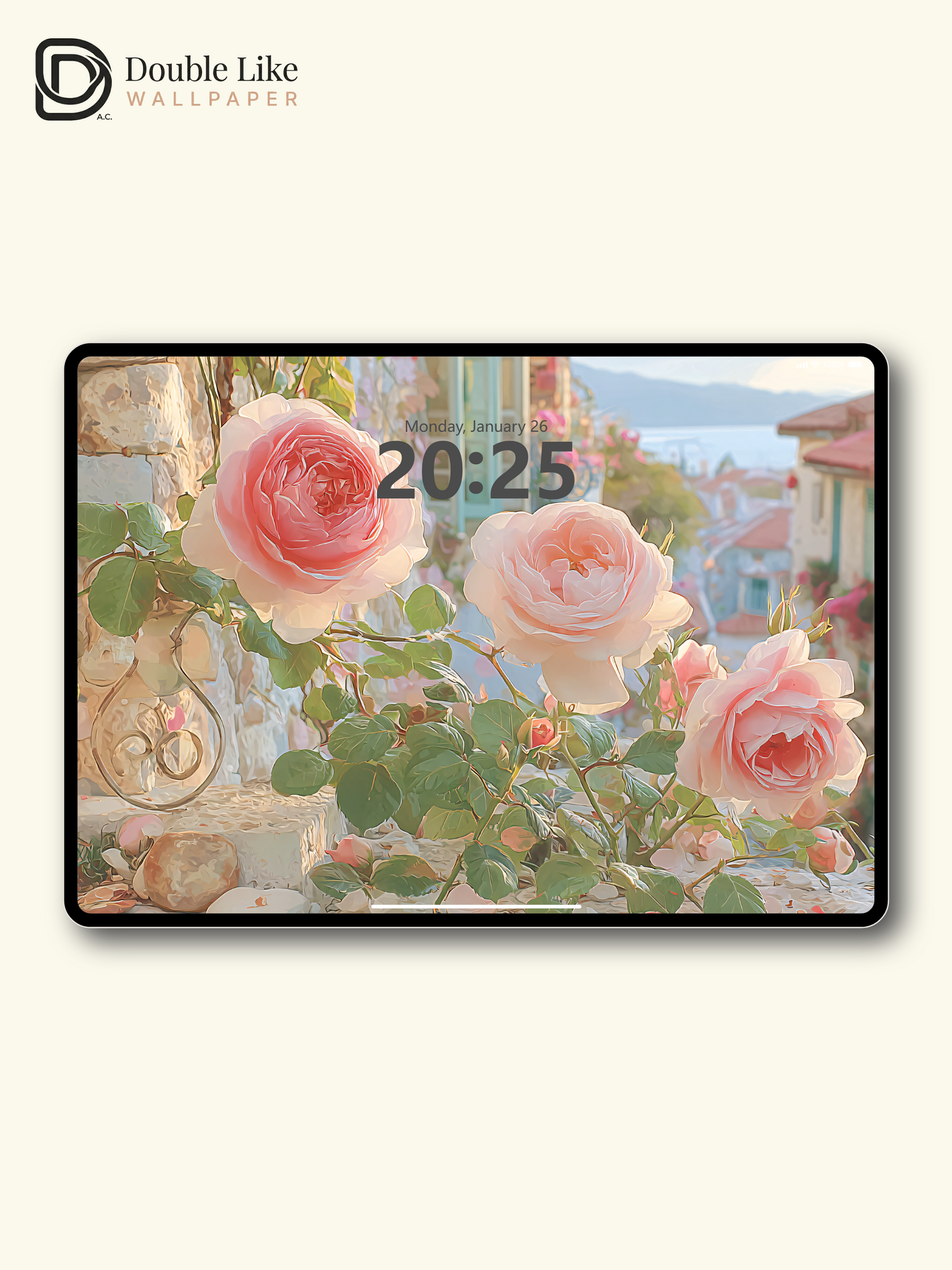 Vol.14 Aesthetic Watercolor City & Botanical Flower Art Wallpaper Pack [#WGP014]