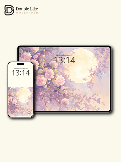 Vol.05 Aesthetic Watercolor City & Botanical Flower Art Wallpaper Pack [#WGP005]