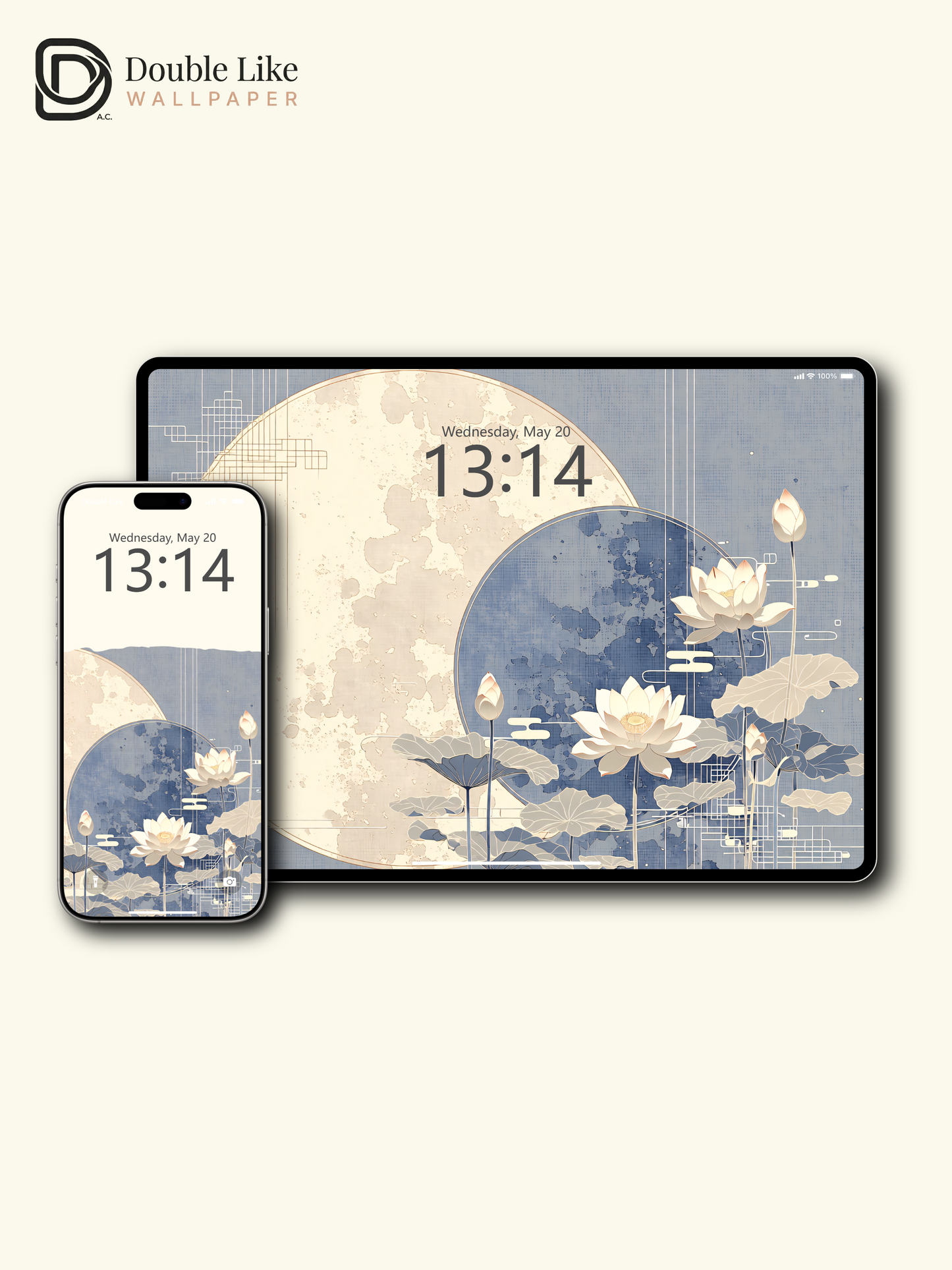 Vol.17 Aesthetic Watercolor City & Botanical Flower Art Wallpaper Pack [#WGP017]