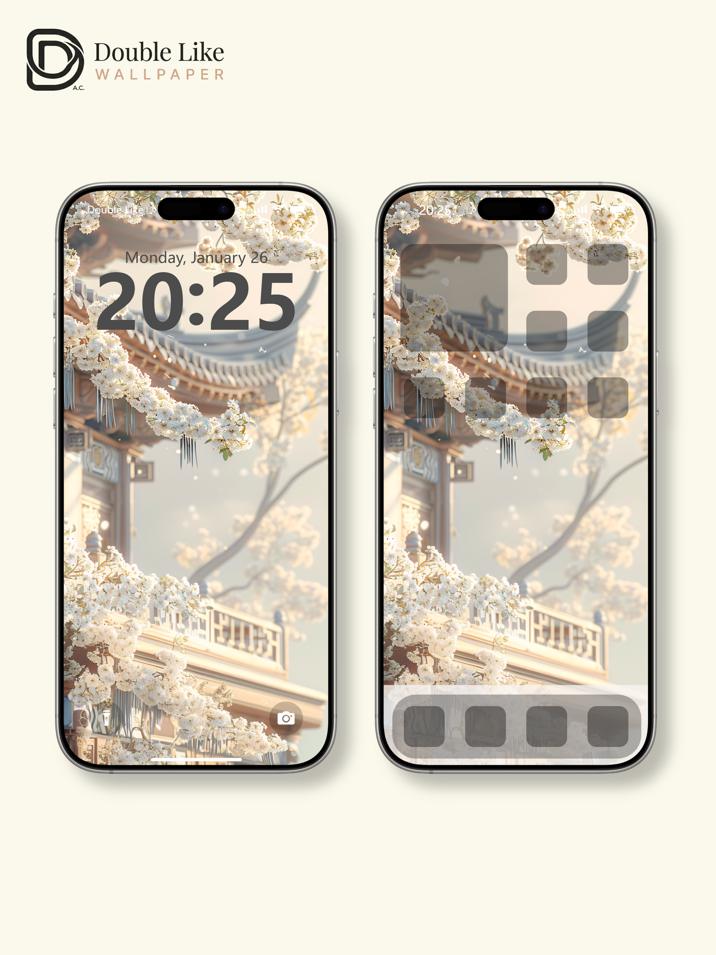Vol.12 Aesthetic Watercolor City & Botanical Flower Art Wallpaper Pack [#WGP012]