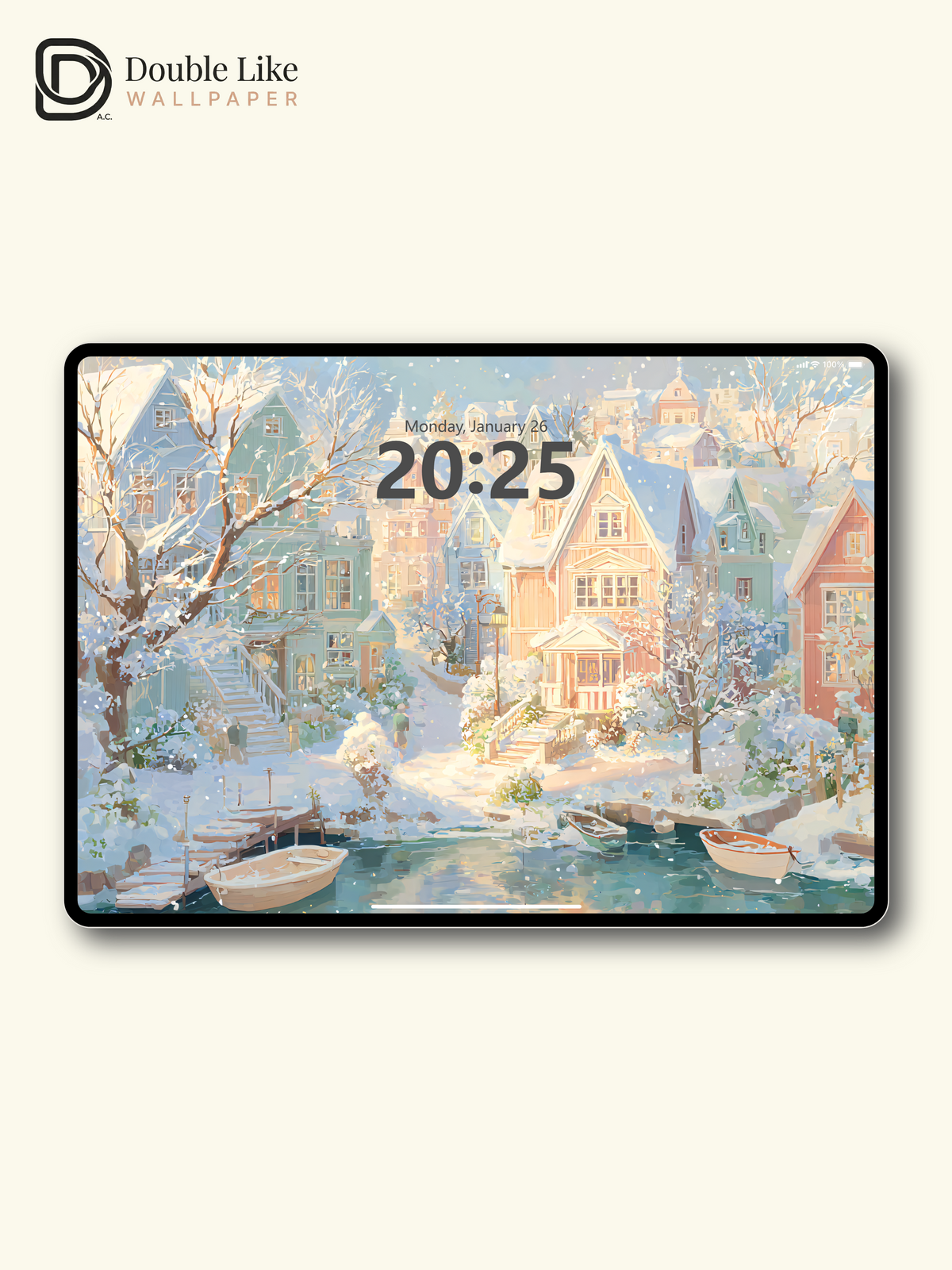 Vol.04 Aesthetic Watercolor City & Botanical Flower Art Wallpaper Pack [#WGP004]