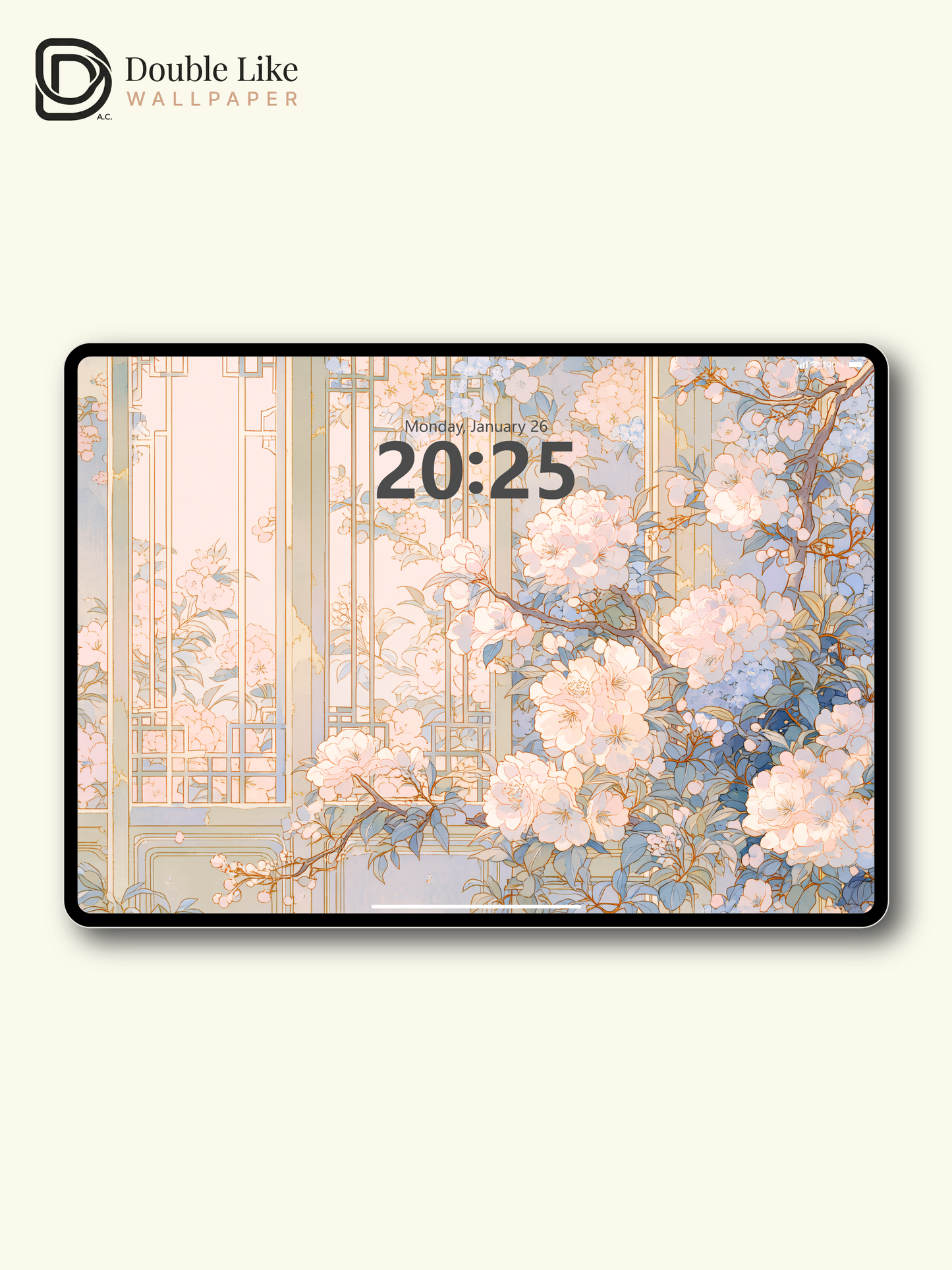 Vol.19 Aesthetic Watercolor City & Botanical Flower Art Wallpaper Pack [#WGP019]