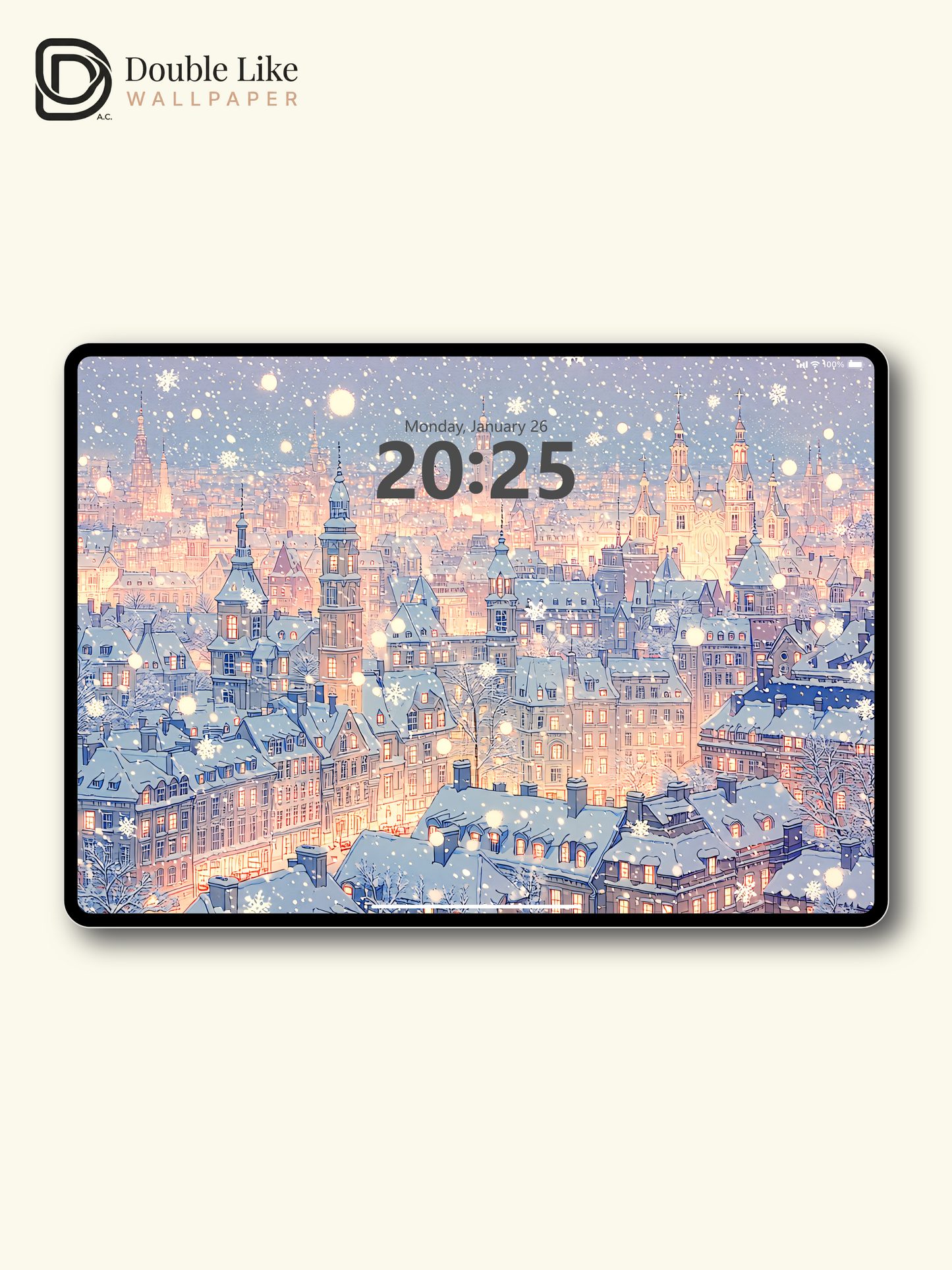 Vol.17 Aesthetic Watercolor City & Botanical Flower Art Wallpaper Pack [#WGP017]