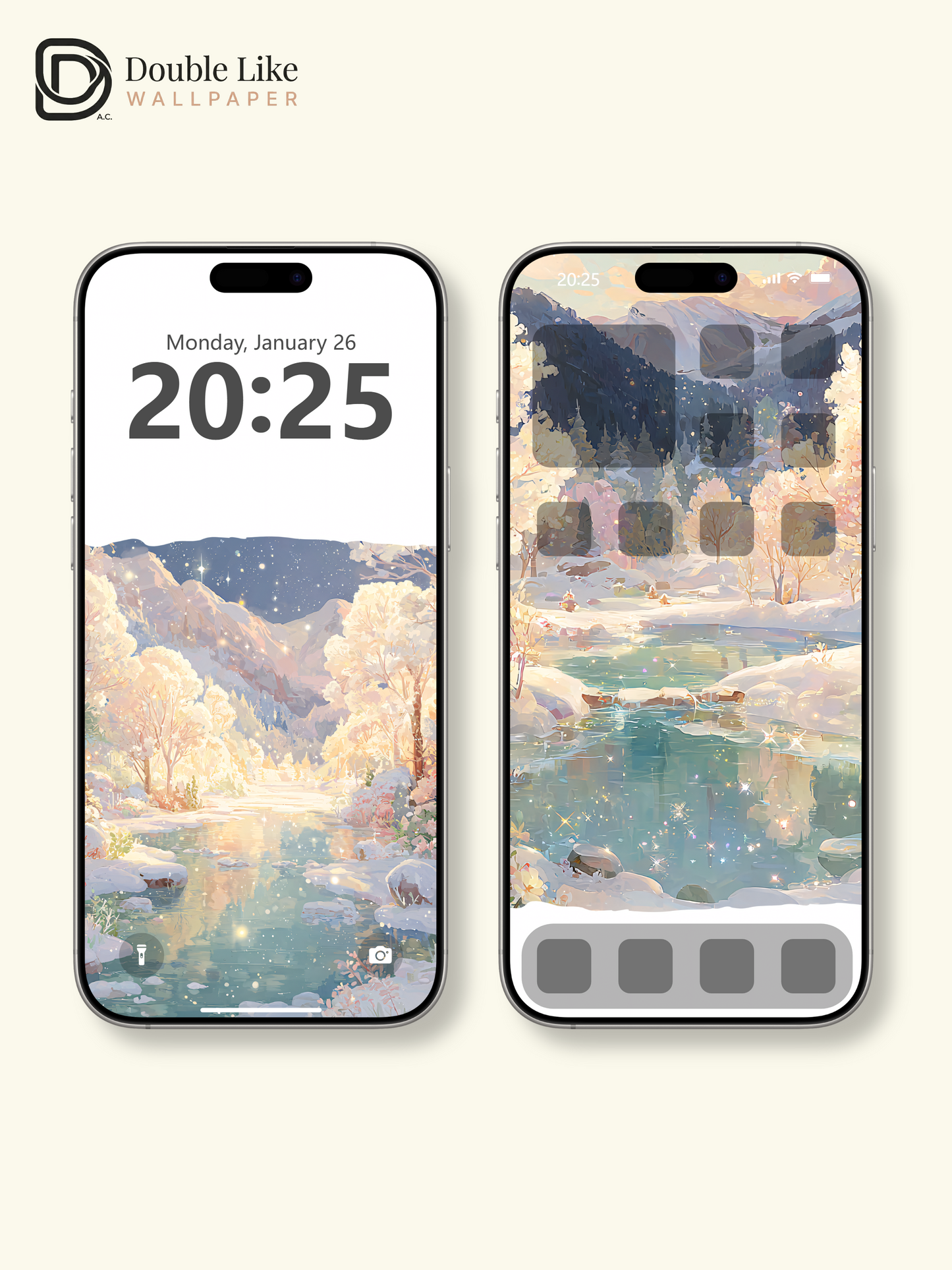 Vol.16 Aesthetic Watercolor City & Botanical Flower Art Wallpaper Pack [#WGP016]