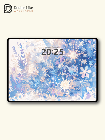 Vol.05 Aesthetic Watercolor City & Botanical Flower Art Wallpaper Pack [#WGP005]