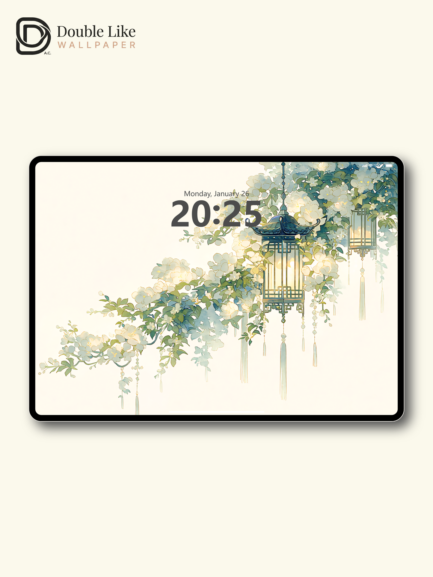 Vol.18 Aesthetic Watercolor City & Botanical Flower Art Wallpaper Pack [#WGP018]