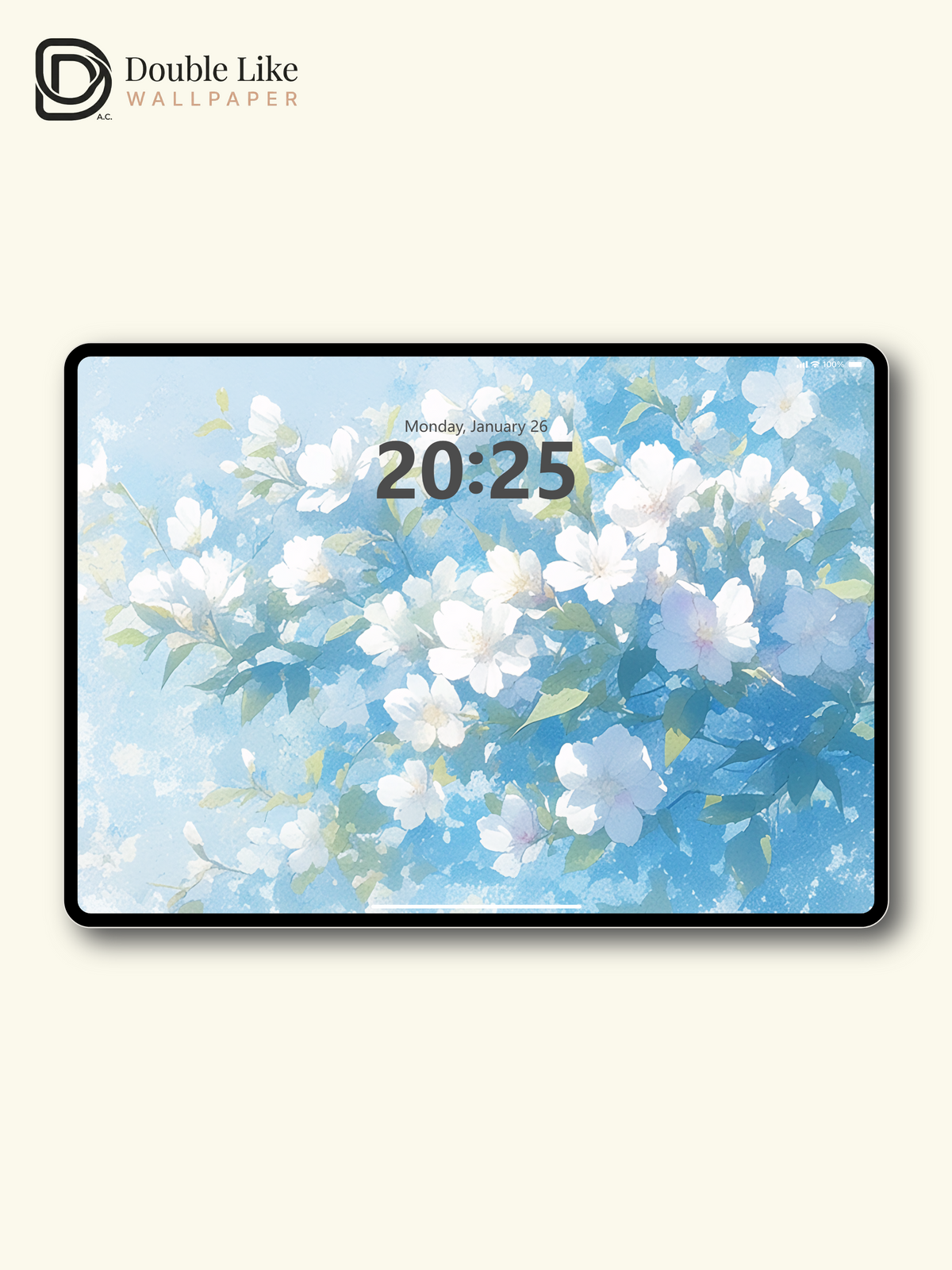 Vol.05 Aesthetic Watercolor City & Botanical Flower Art Wallpaper Pack [#WGP005]