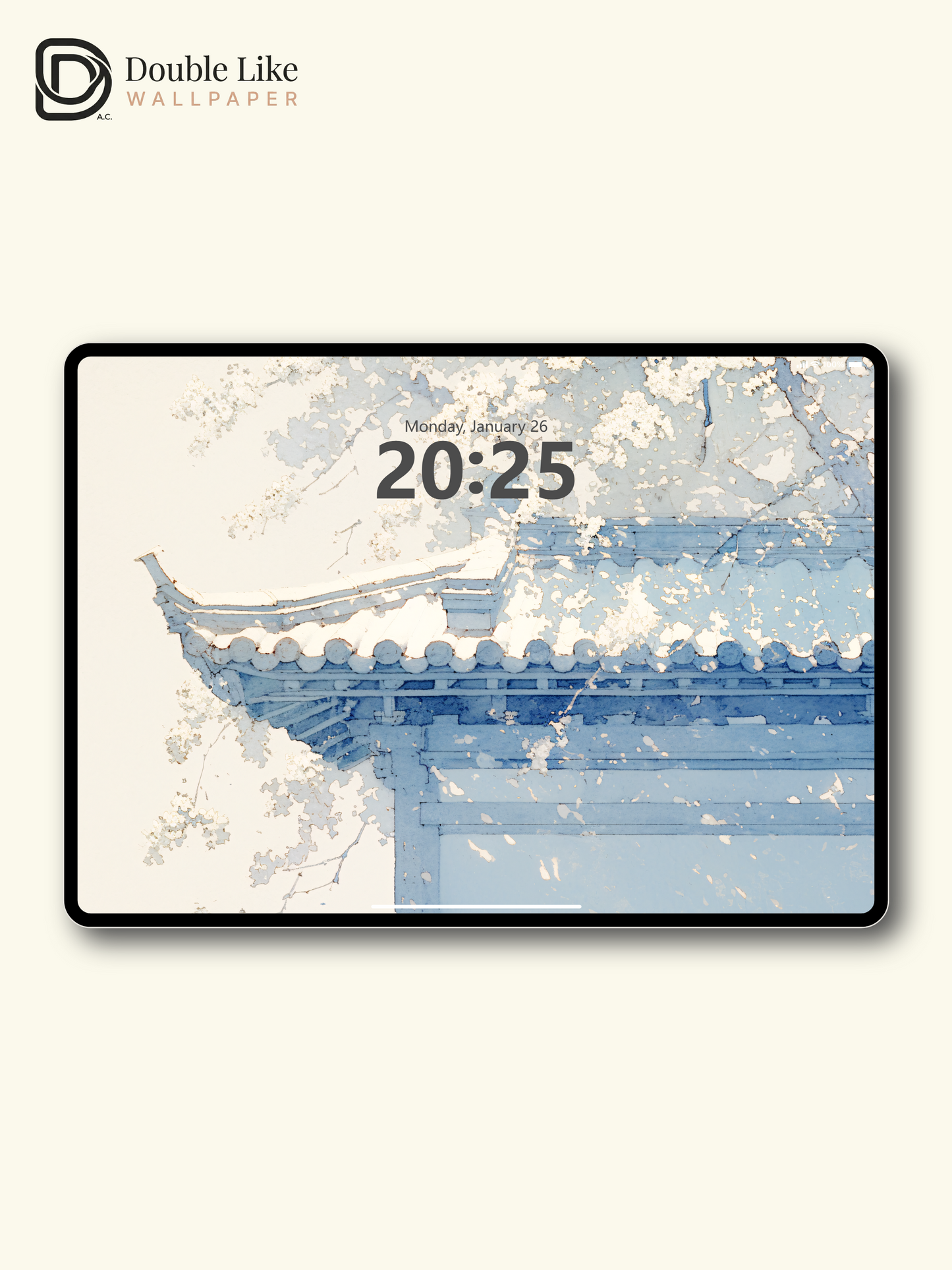 Vol.07 Aesthetic Watercolor City & Botanical Flower Art Wallpaper Pack [#WGP007]