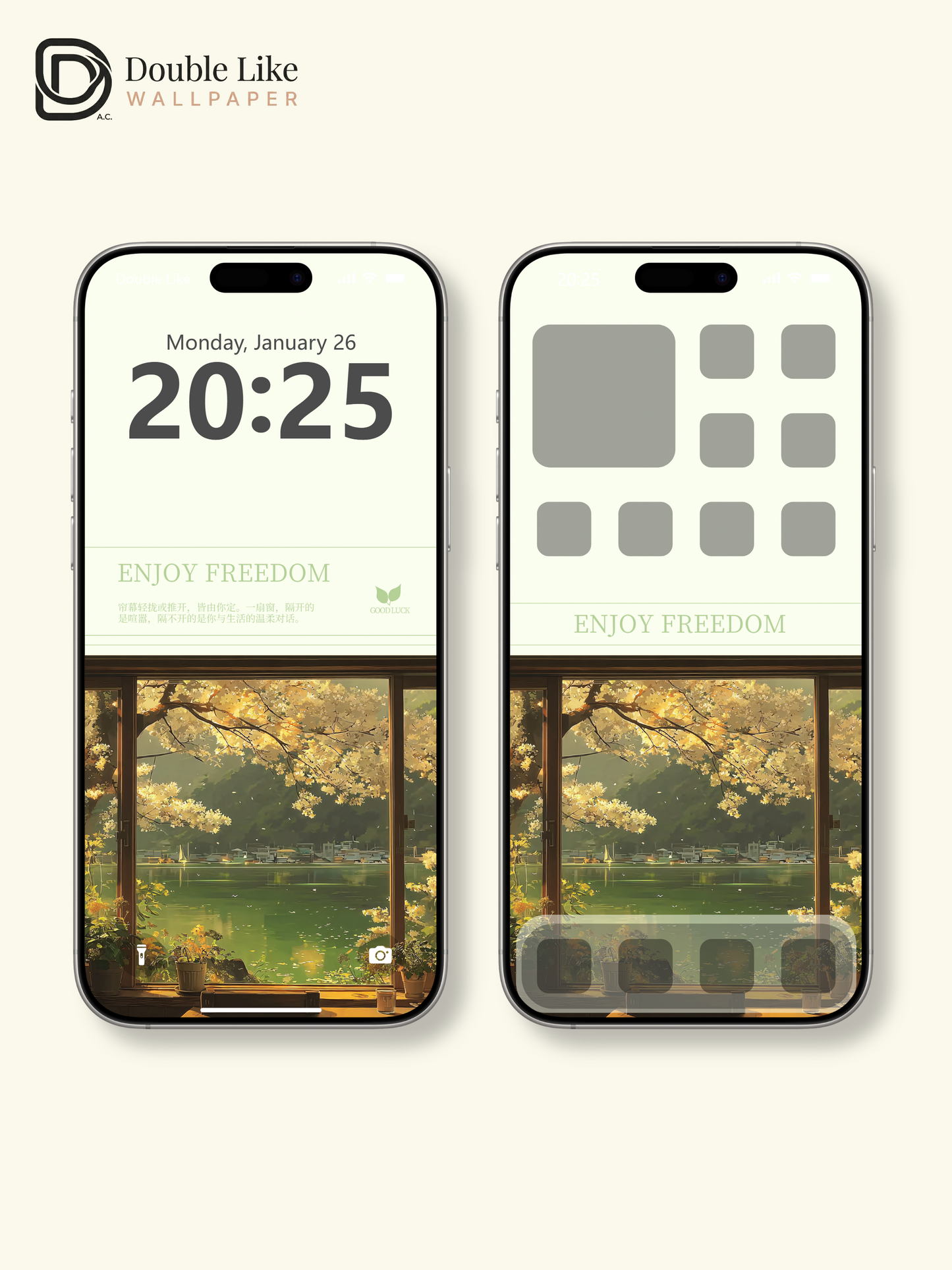 Vol.12 Aesthetic Watercolor City & Botanical Flower Art Wallpaper Pack [#WGP012]