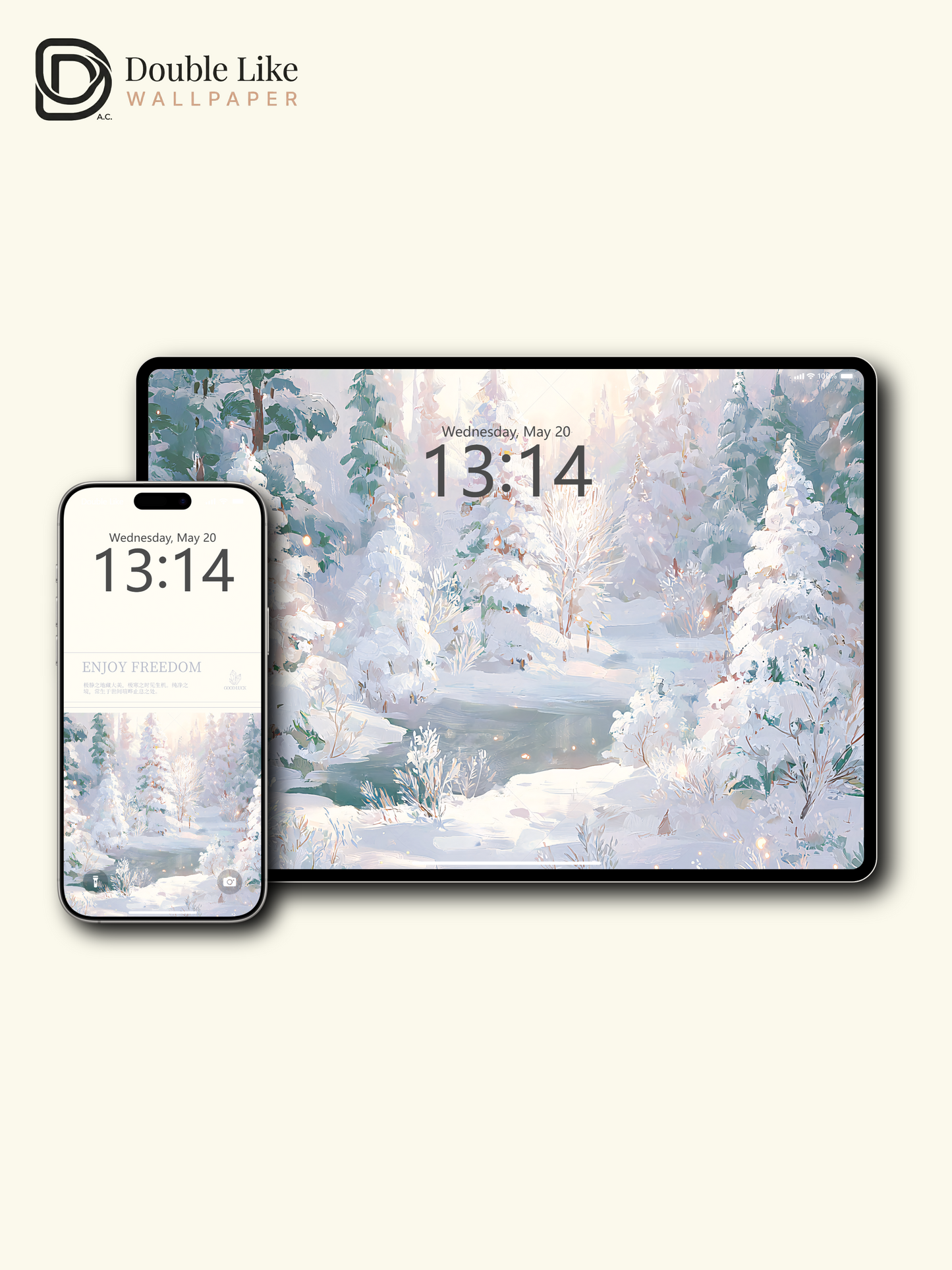 Vol.12 Aesthetic Watercolor City & Botanical Flower Art Wallpaper Pack [#WGP012]