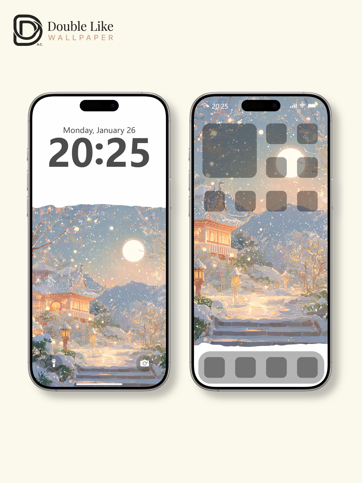 Vol.04 Aesthetic Watercolor City & Botanical Flower Art Wallpaper Pack [#WGP004]