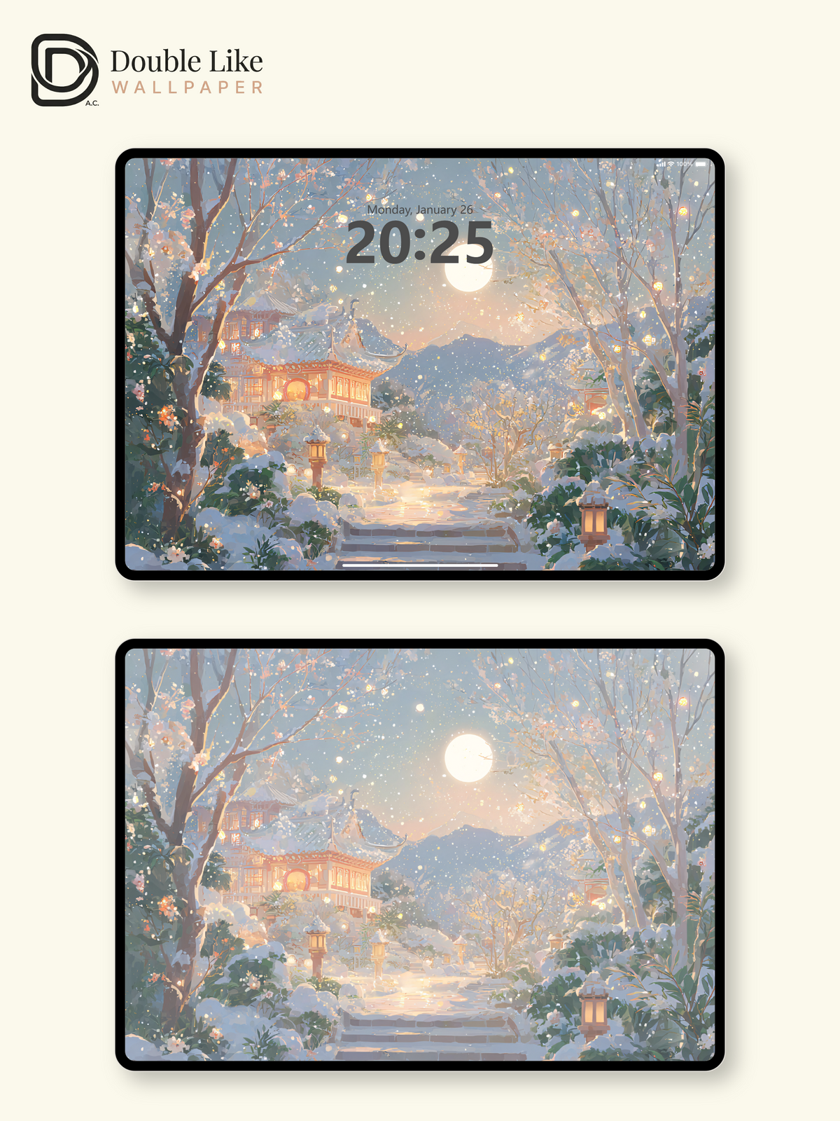 Vol.04 Aesthetic Watercolor City & Botanical Flower Art Wallpaper Pack [#WGP004]