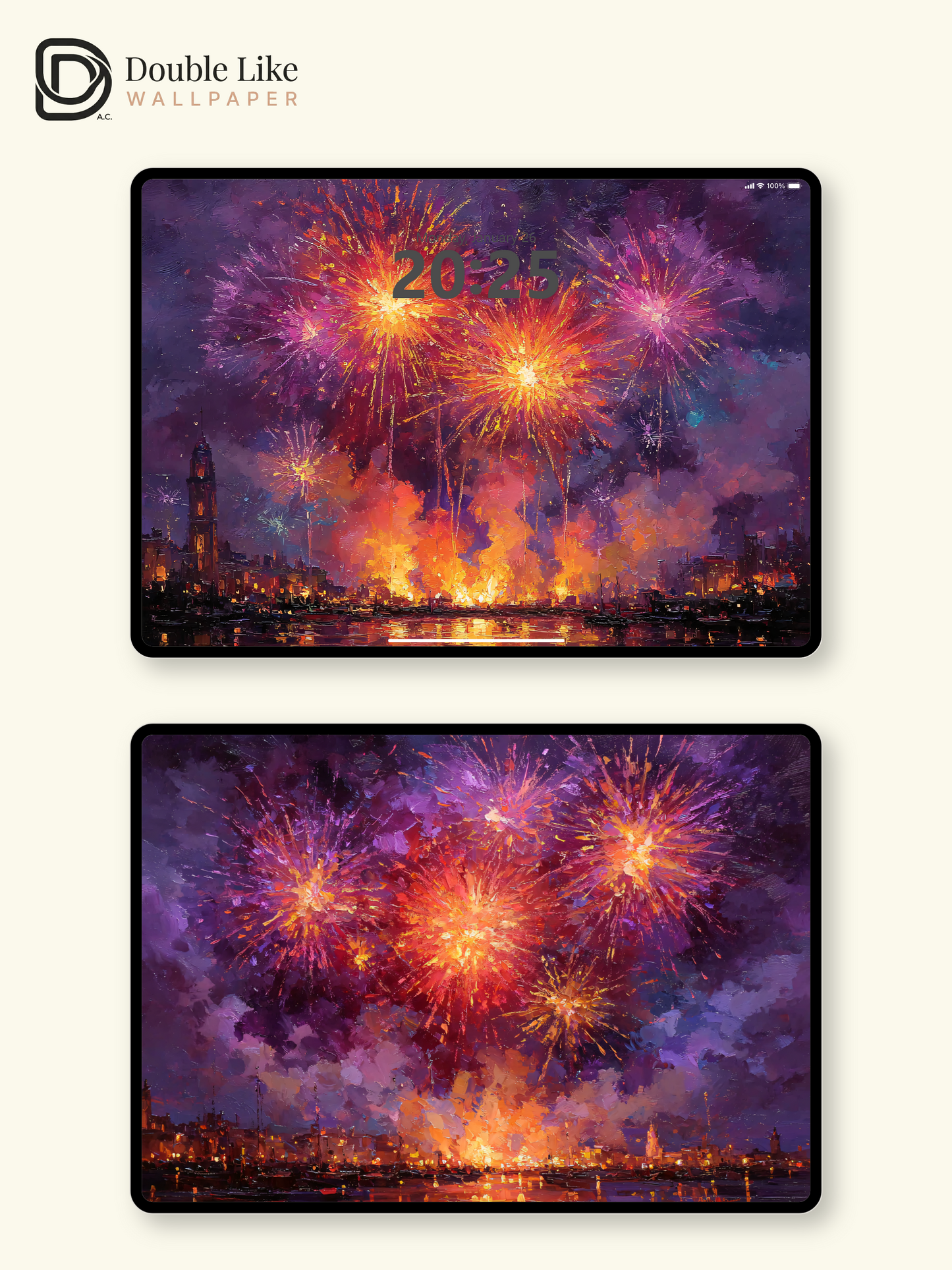 Vol.16 Aesthetic Watercolor City & Botanical Flower Art Wallpaper Pack [#WGP016]