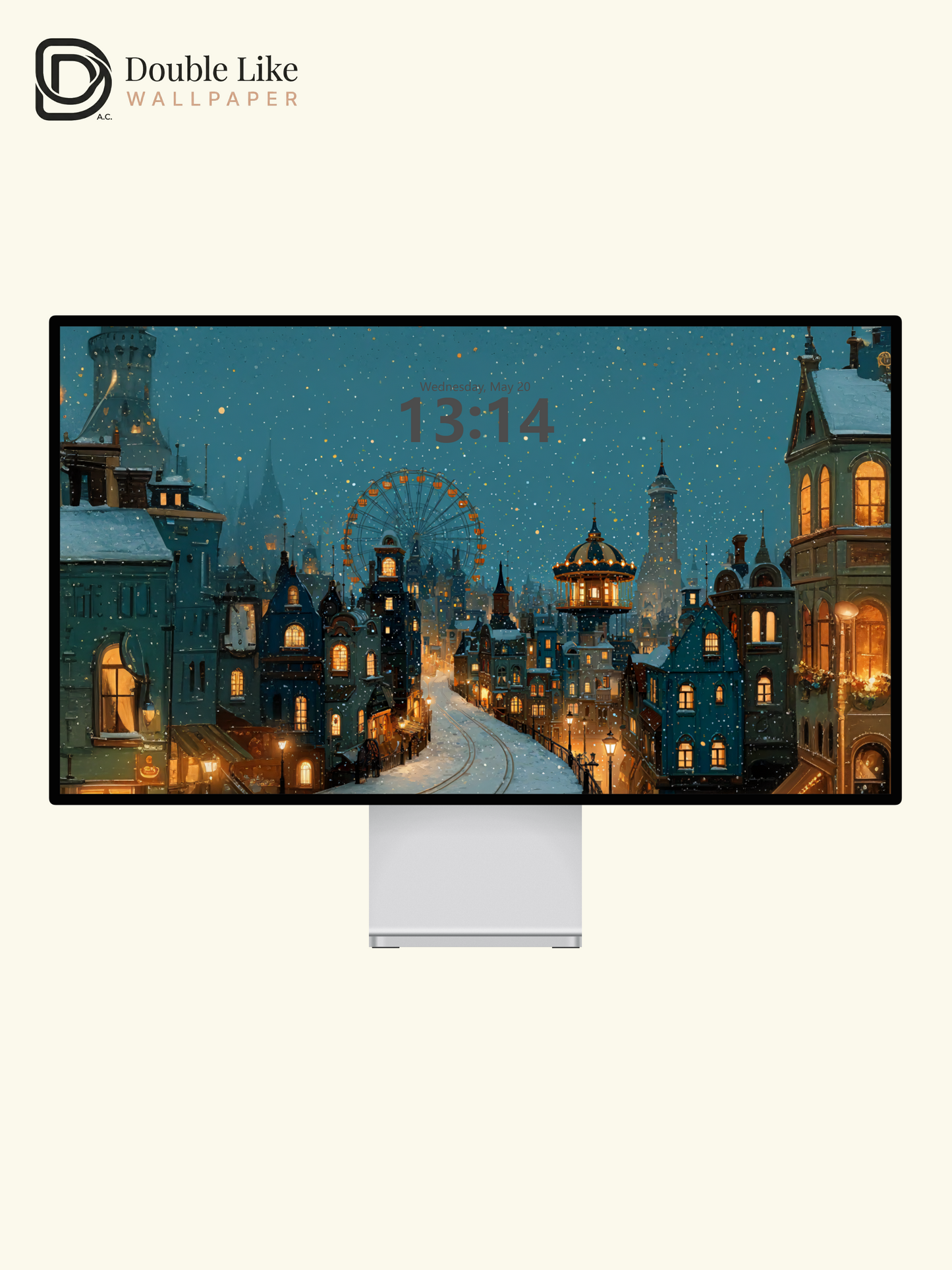 Vol.12 Aesthetic Watercolor City & Botanical Flower Art Wallpaper Pack [#WGP012]