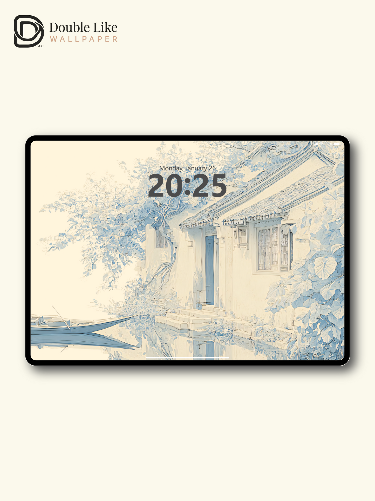 Vol.07 Aesthetic Watercolor City & Botanical Flower Art Wallpaper Pack [#WGP007]