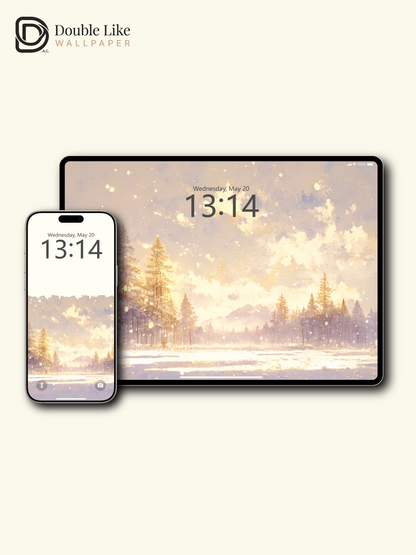 Vol.05 Aesthetic Watercolor City & Botanical Flower Art Wallpaper Pack [#WGP005]