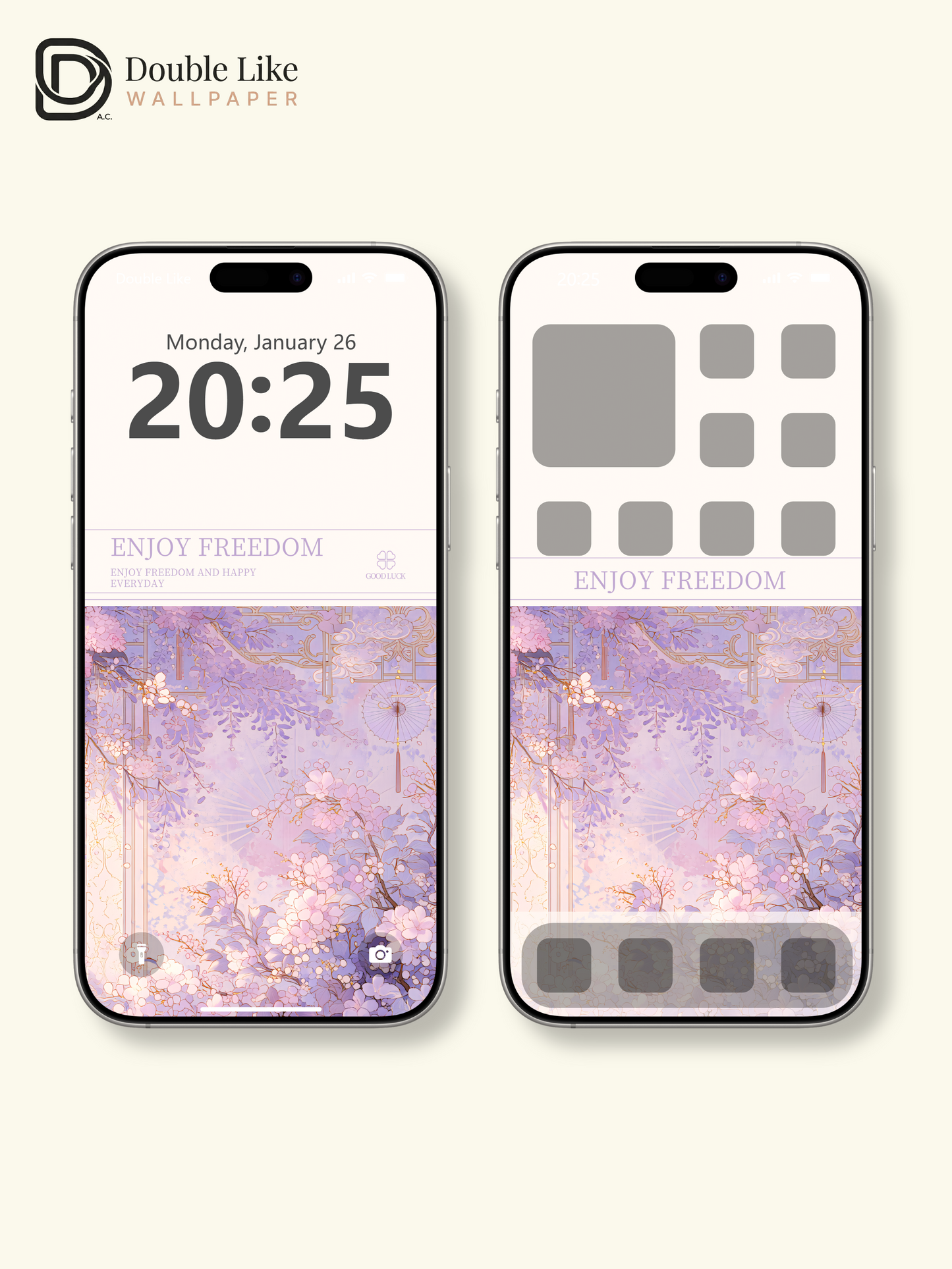 Vol.19 Aesthetic Watercolor City & Botanical Flower Art Wallpaper Pack [#WGP019]