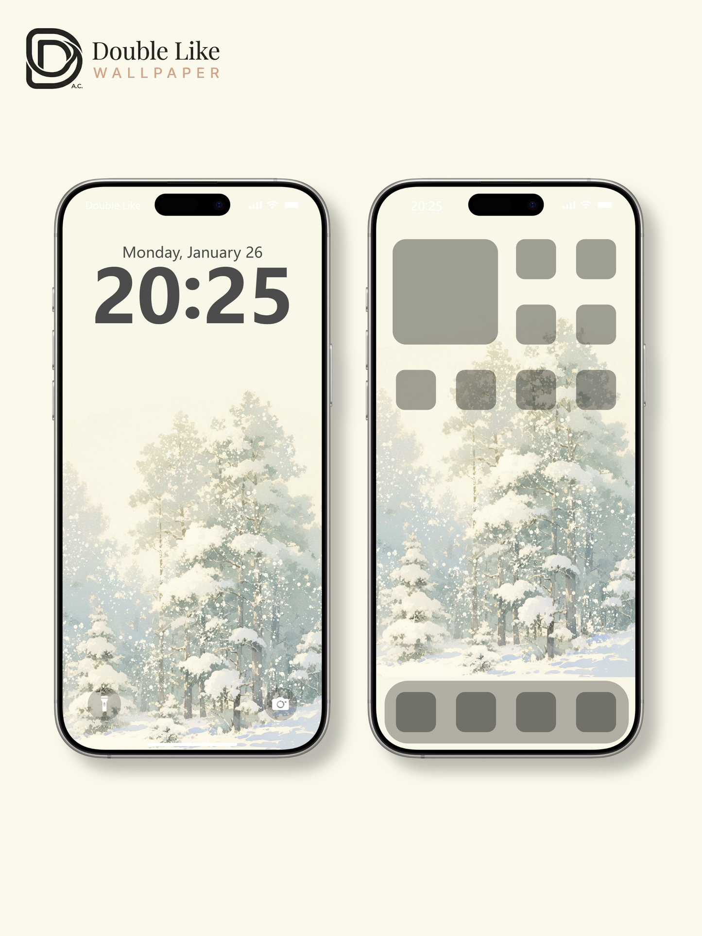 Vol.02 Aesthetic Watercolor City & Botanical Flower Art Wallpaper Pack [#WGP002]