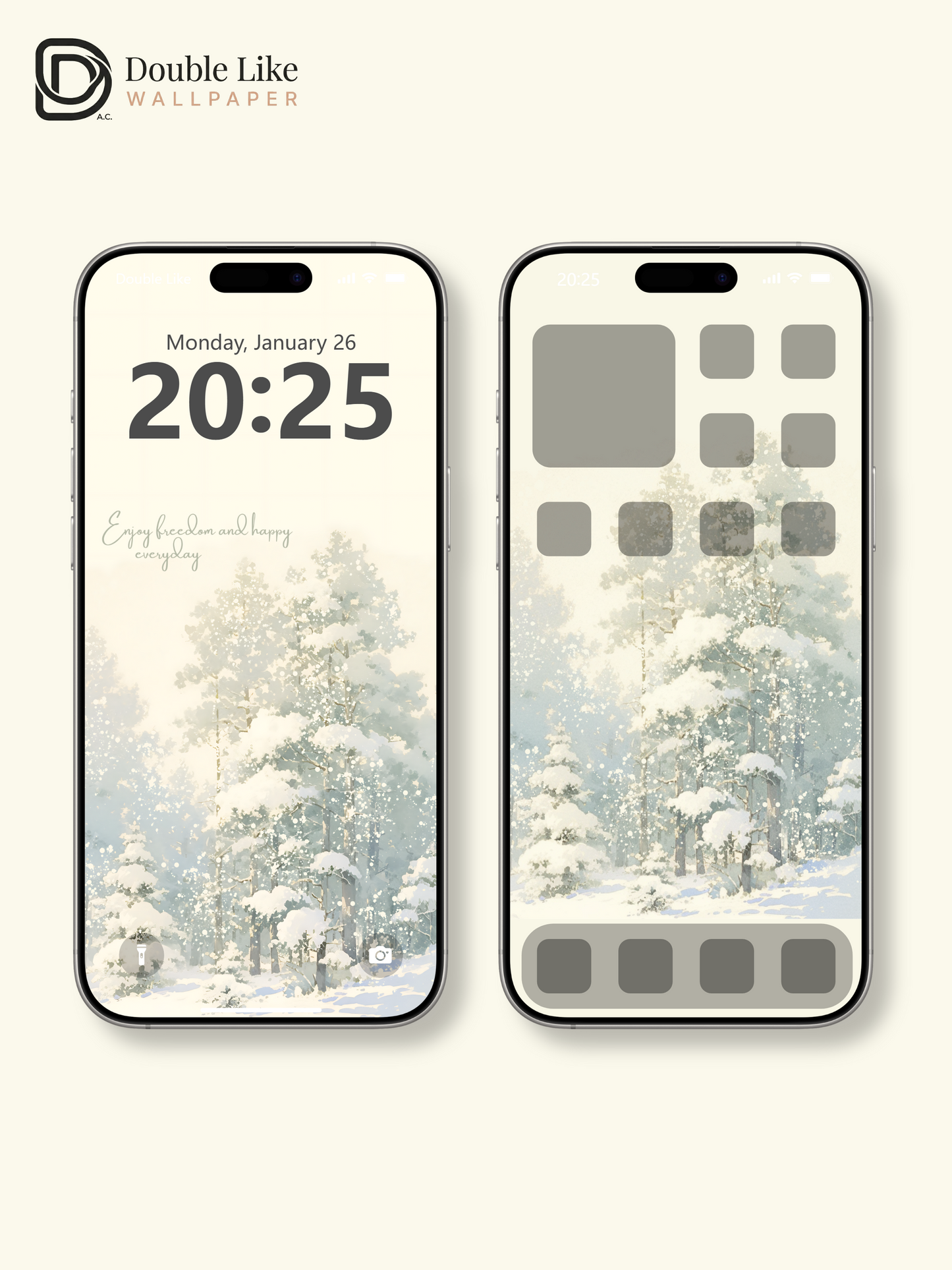 Vol.02 Aesthetic Watercolor City & Botanical Flower Art Wallpaper Pack [#WGP002]
