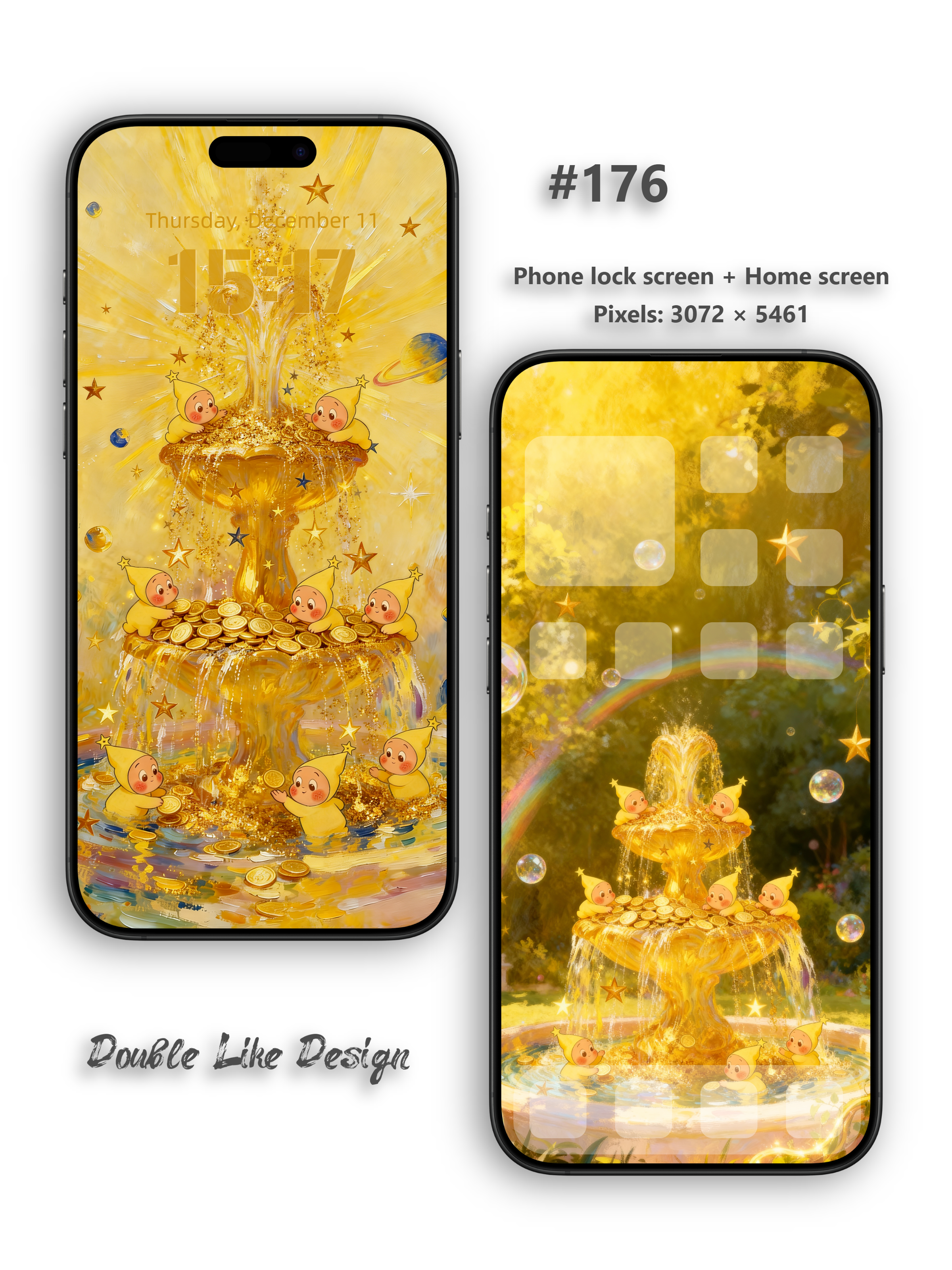 Energy Gold Coin Fountain [#176]