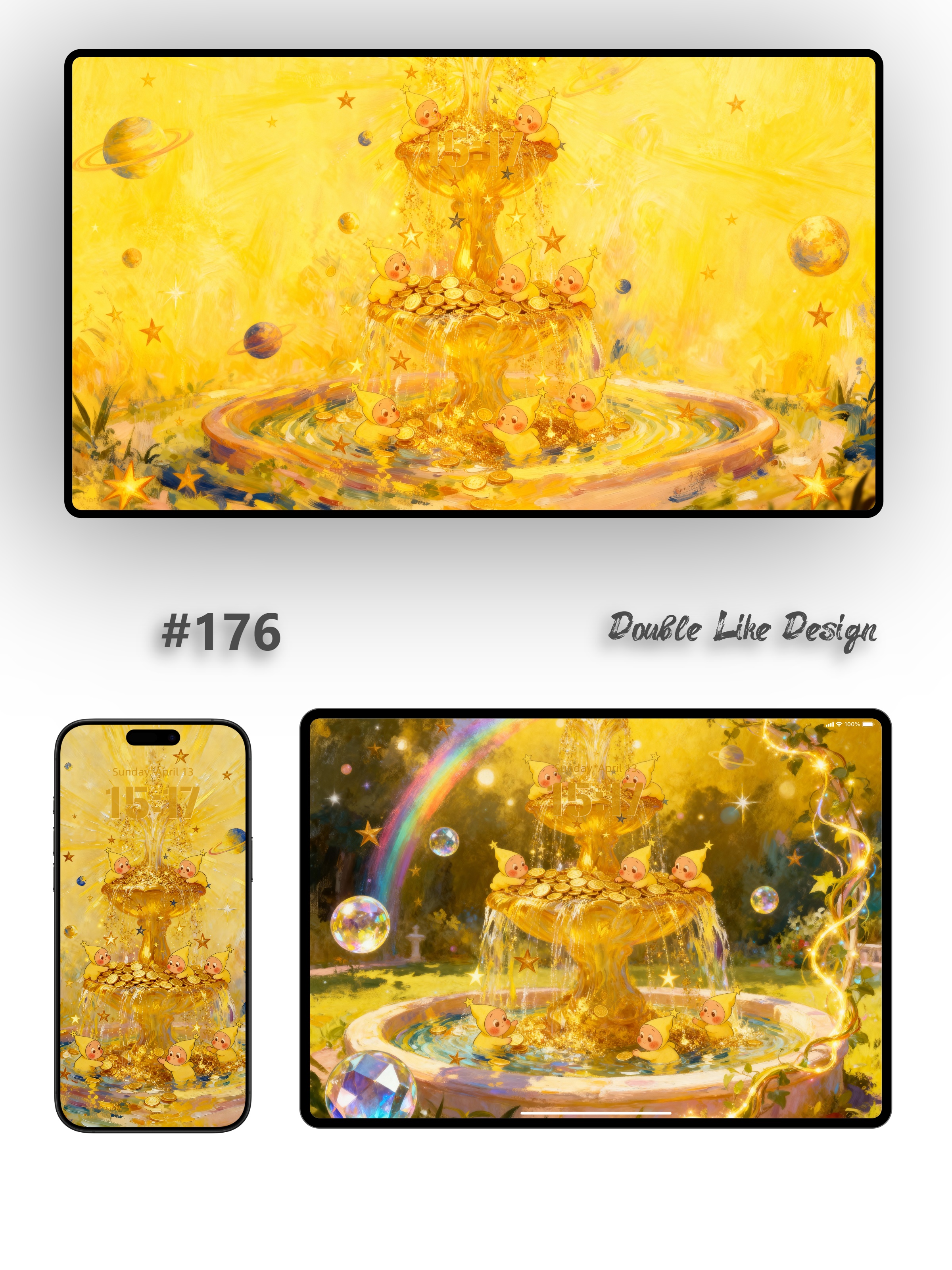 Energy Gold Coin Fountain [#176]