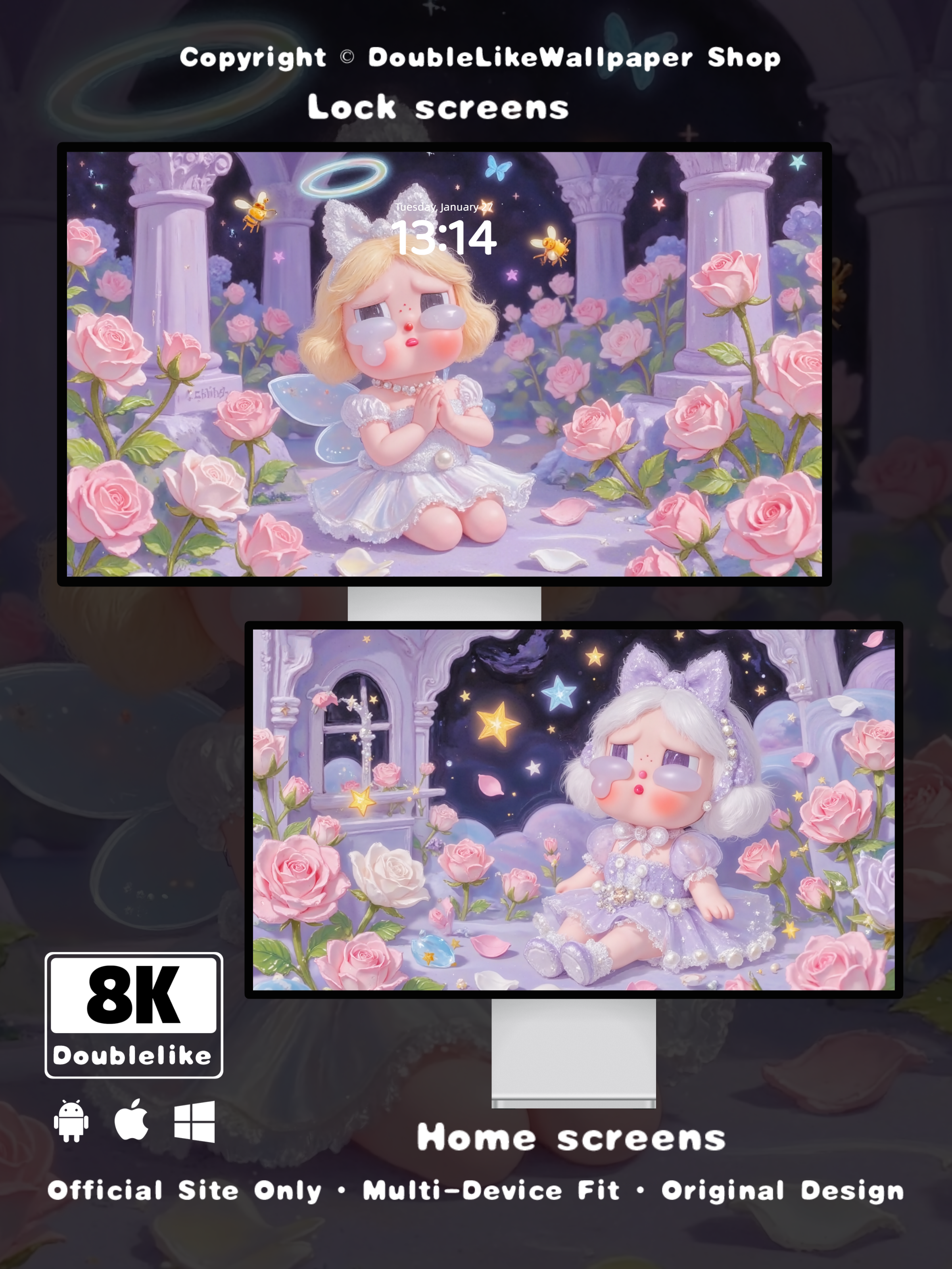 Stars & Roses [#C077]