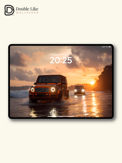 Ride Into the Sunset – 4K Off-Road Adventure Wallpaper Pack [#LFHL1014]