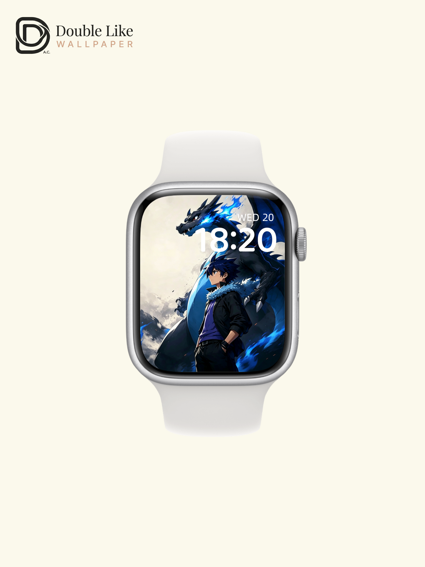 Mega‑Charizard anime live wallpaper for iPhone & Android [#HWWc010]