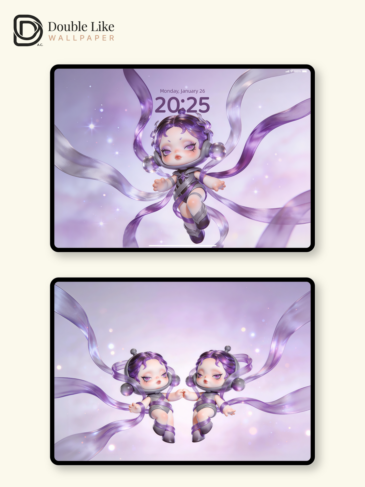 Lost in Lavender Dreams 💜✨ | Dreamy Aesthetic Wallpaper Pack [#JJ293]