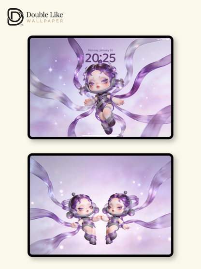 Lost in Lavender Dreams 💜✨ | Dreamy Aesthetic Wallpaper Pack [#JJ293]