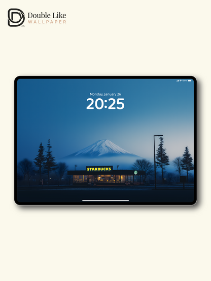 Blue Dawn Fuji Vibes Wallpaper Pack [#ZMY006]