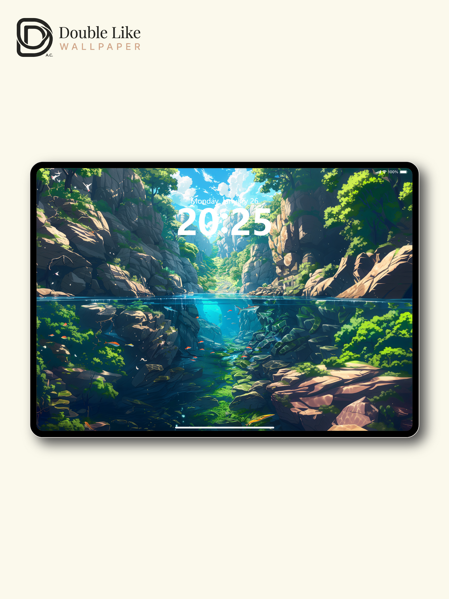 Canyon River Underwater Nature Anime Inspired Wallpaper Pack [#WGF044]