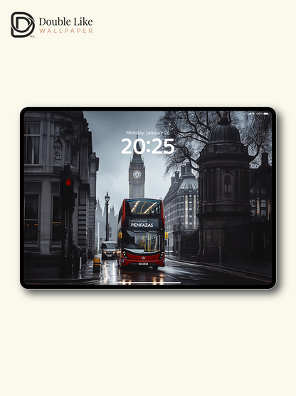 London Street Photography Cinematic City Mood Wallpaper [#ZJY204]