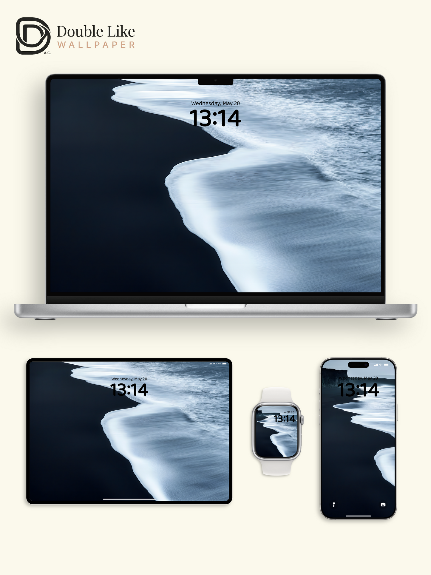 Iceland Black Sand Beach Cinematic Aesthetic Minimalist Wallpaper Pack [#ZMY023]