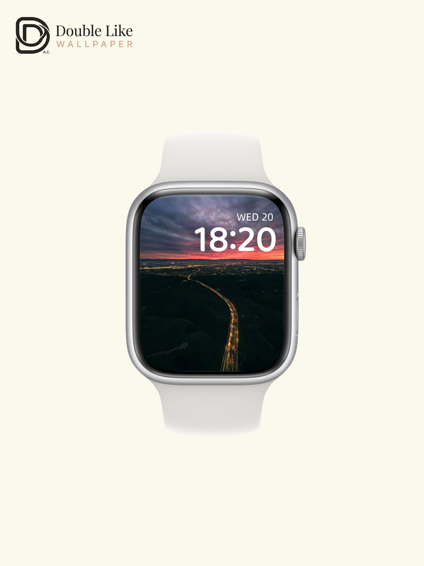 Dusk Highway Atmospheric Wallpaper | Epic Sunset for All Devices [#HWWx030]