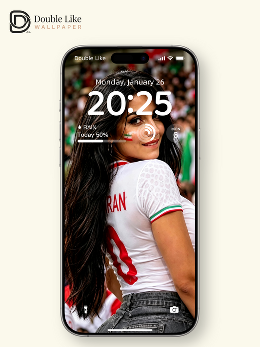 Iran female football‑fan stadium‑vibe live‑wallpaper pack for all devices [#HWWc014]