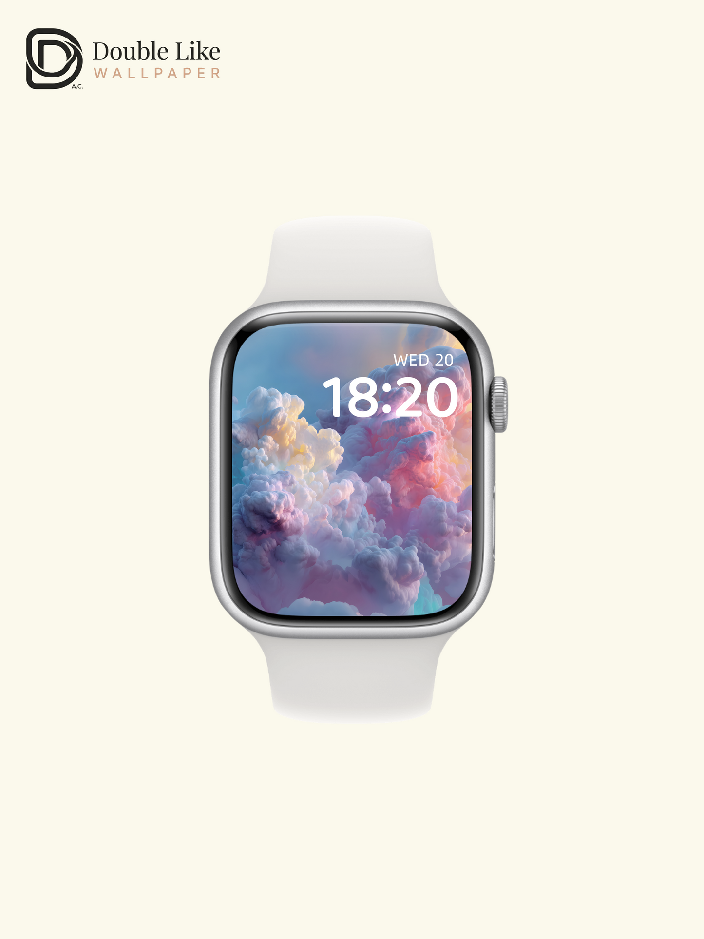 Pastel Dreamy Clouds Sky Digital Art Wallpaper Pack [#ZJYX0779]